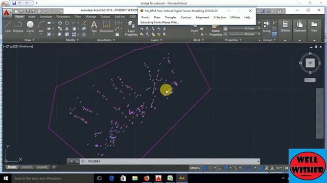 SW DTM tutorial:-1 Drawing contour using sw dtm and autocad and make pdf to print смотреть онлайн