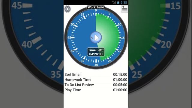 Activity Timer V2 for Android смотреть онлайн