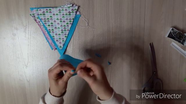 Как сшить флажки в детскую комнату смотреть онлайн