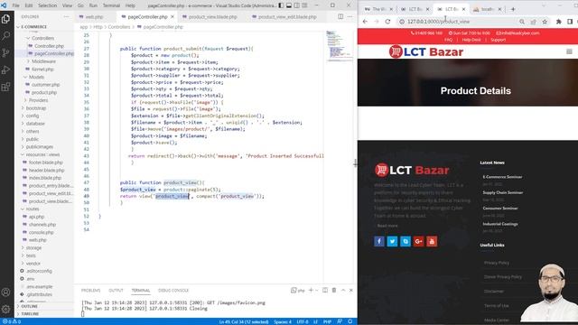 Expert PHP Laravel | E-Commerce Project | CRUD | Part-6 смотреть онлайн