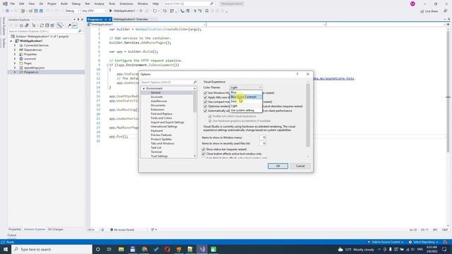 Visual Studio dark mode | Visual Studio 2022 dark mode смотреть онлайн