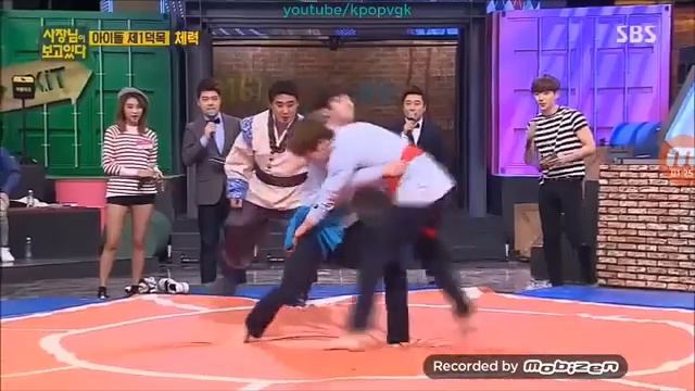 Чонгук самый сильный из группы, хоть и самый младший? смотреть онлайн