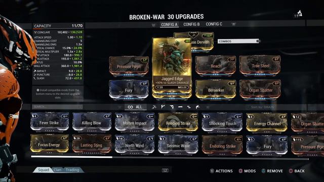Warframe: Broken-War build смотреть онлайн