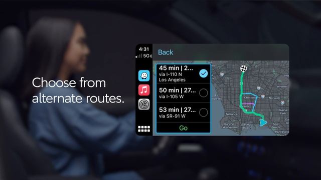 How To Use Waze on Apple CarPlay and Android Auto | Toyota смотреть онлайн