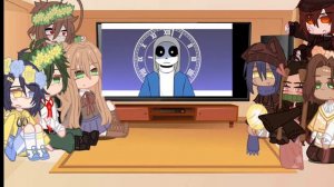 •|Fandoms react to each other!|• //Undertale// 2/8 //Monika//