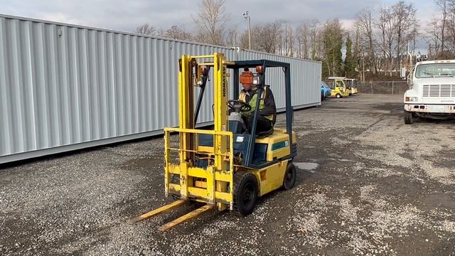 Komatsu FG15H-15 Forklift смотреть онлайн
