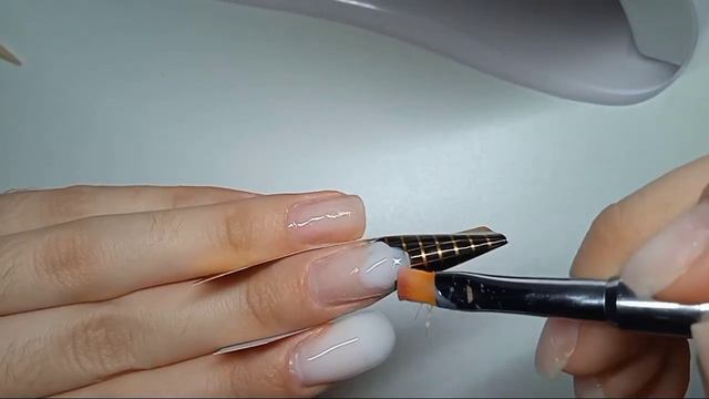 НАРАЩИВАЮ СЕБЕ НОГТИ  наращивание на нижние формы