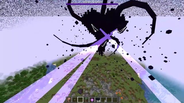 Cracker's Wither Storm vs 500 Wardens смотреть онлайн