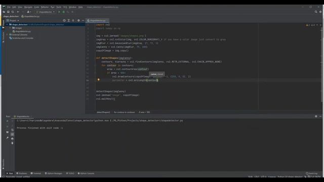 Shapes Detector Python + OpenCV + Android - Part 1 смотреть онлайн