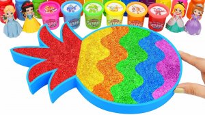 Мультики для малышей. АСМР. Ананас. Развивающие игрушки. Звуки. Слаймы