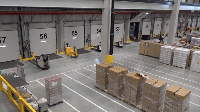 Nieuw distributiecentrum van ALDI geopend op Westpoort смотреть онлайн