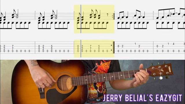 Маленький рокер / Как играть на гитаре / Вадим Трусов / Ноты / Табы / Разбор / Sheetmusic & TAB's / смотреть онлайн