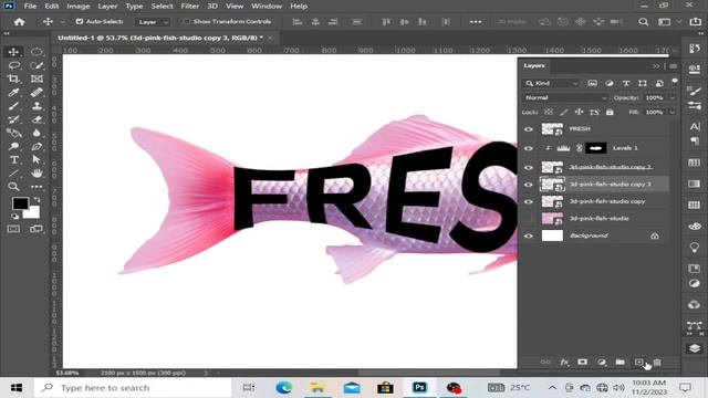 Fresh Text Effect | Typography Effect in Photoshop | Hmglab смотреть онлайн