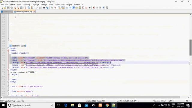 Admin Panel Exam Management System in PHP смотреть онлайн