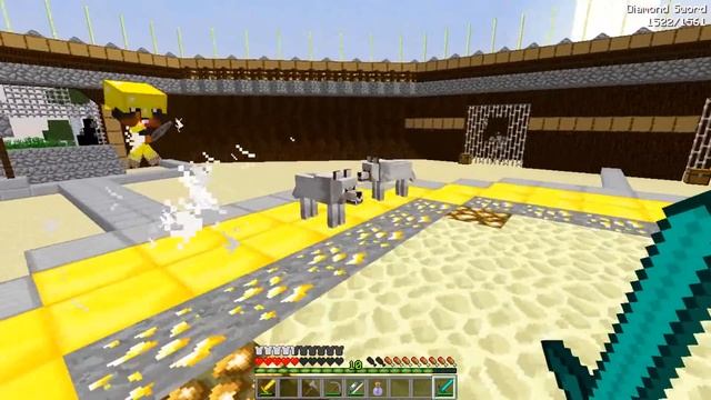Minecraft NOOB VS PRO - HELLO NEIGHBOR CHALLENGE GAMES w/BABY MAX - Donut the Dog Minecraft смотреть онлайн