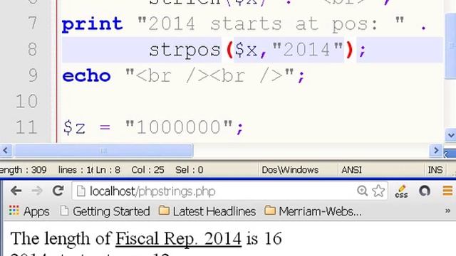 PHP strlen, strpos, number_format 5f смотреть онлайн