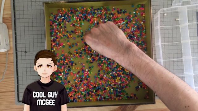 How to Sort and Organize Perler Beads (Straw and Paperclip Method) смотреть онлайн