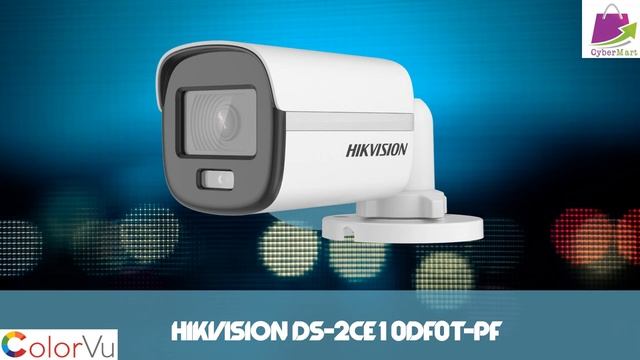 Hikvision 1080P Colorvu Bullet Camera - DS-2CE10DF0T-PF смотреть онлайн