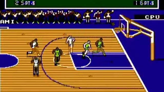 Double Dribble - NES Gameplay смотреть онлайн