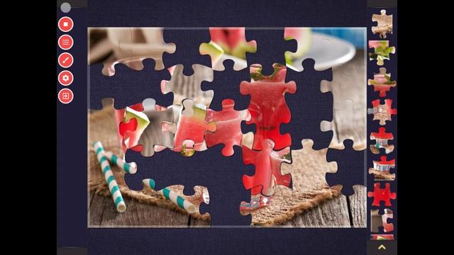 Magic Jigsaw Puzzles summer food pack (Puzzle 10) смотреть онлайн