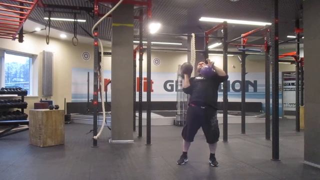 Обручъ-гири:33,5кг+20кг доношение вырыванием; 53,5кг жим обручъ-гирь.Shackle kettlebells 53,5 kg-TH смотреть онлайн