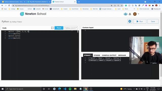 Collections in Python - Lists [Methods] - Complete Python Playlist смотреть онлайн