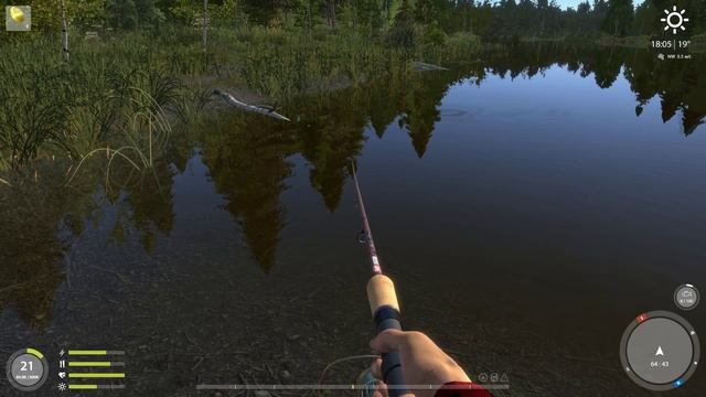 Русская рыбалка 4 - озеро Старый Острог - Блесны Hunter в деле смотреть онлайн