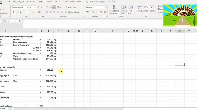 Concrete Mix Design Excel Sheet Only For Members смотреть онлайн