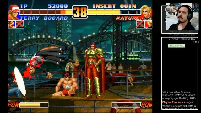 Aca NeoGeo The King of Fighter 96 - Até fazer 1000G смотреть онлайн