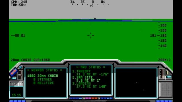 Old Games: LHX Attack Chopper 1 смотреть онлайн