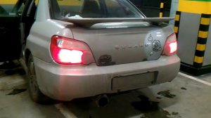 subaru impreza wrx выхлоп Tanabe 76мм