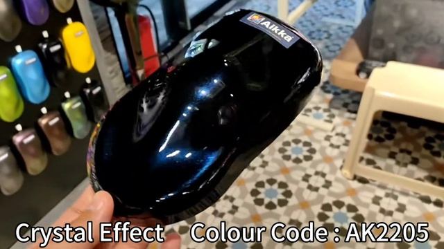 Aikka AK2205 Crystal Effect For Car Spray Painting - 2205 Blue Black смотреть онлайн