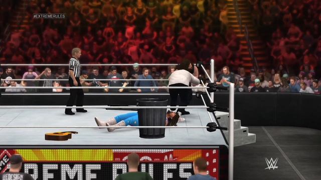 WWE 2K17 PS3 - Cactus Jack VS Dude Love VS Mankind - Triple Threat Extreme Rules смотреть онлайн