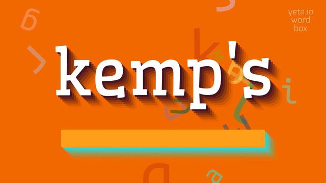 KEMP'S - HOW TO PRONOUNCE IT? смотреть онлайн