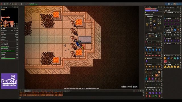 MEDIVIA - Beginning Forgotten Kingdom Quest [Forgotten Pharaoh Task] смотреть онлайн