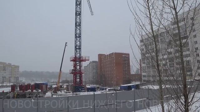 ЖК "Корица". ул. Деловая, Нижегородский р-он || Февраль 2021 смотреть онлайн