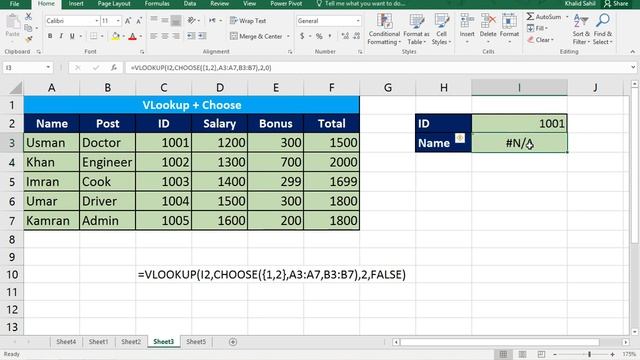 Microsoft Excel Tutorial in Pashto CHOOSE Function 38 смотреть онлайн
