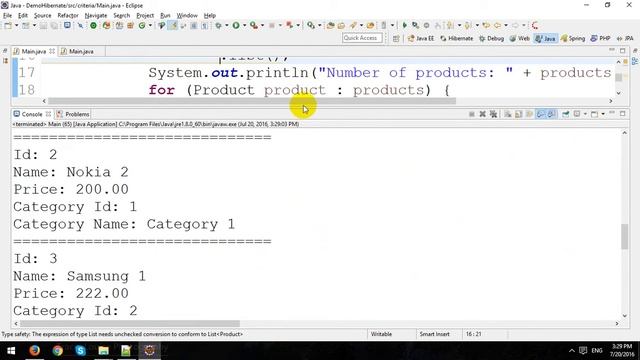 Criteria in Hibernate смотреть онлайн