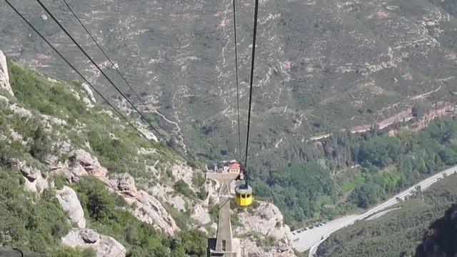 Канатная дорога на горе Монсеррат смотреть онлайн