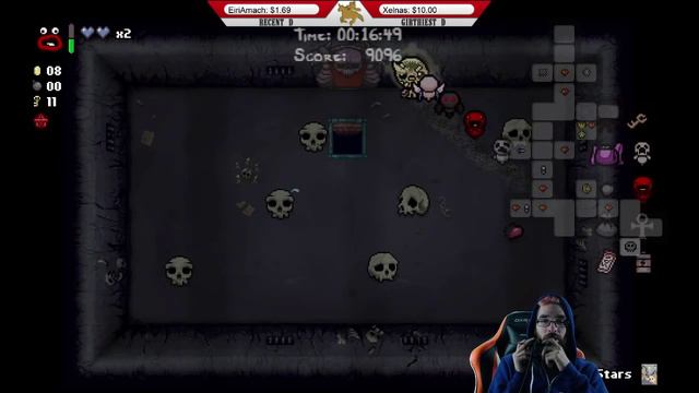 [The Binding of Isaac: Afterbirth] Eden streaking with Richard Hammer (ep. 1.11) смотреть онлайн