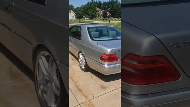 Finally got him out the shop! 1999 mercedes cl500 c140 coupe смотреть онлайн