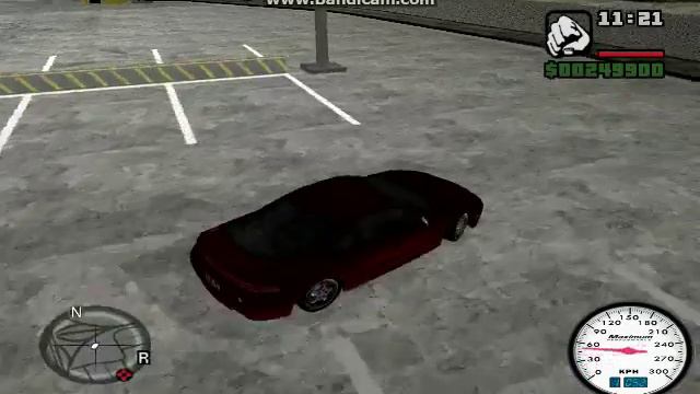 GTA SA MITSUBISHI ECLIPSE GSX 1997 смотреть онлайн