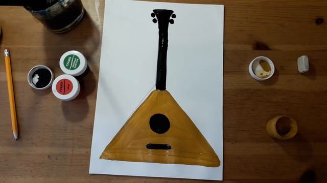 Видео Урок №91 Роспись "Балалайка" смотреть онлайн