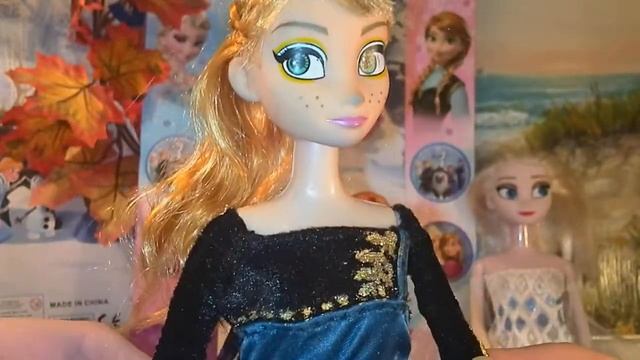 "Куклы Холодное сердце 2 - Рассказваю подробно Как я шила платья Эльзе и Анне! " смотреть онлайн