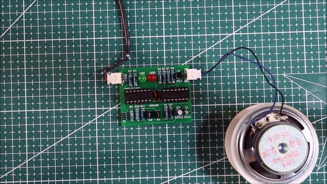 Собираем охранную сигнализацию на основе CD4011 и NE556