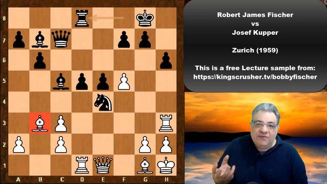 Seemingly smooth but maybe a calculated risk || Bobby Fischer vs Josef Kupper || Zurich (1959) смотреть онлайн