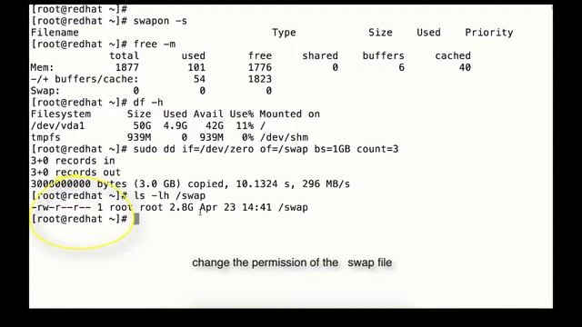 how to find,create swap space in linux смотреть онлайн