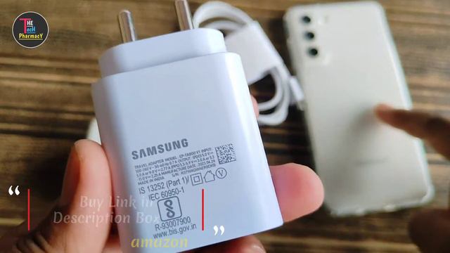 Samsung S21 FE 5G Original Charger 🔥 | best 25 watt charger for samsung | 25 watt charger test смотреть онлайн