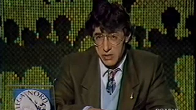 Umberto Bossi Lega Nord appello agli elettori (1992) смотреть онлайн