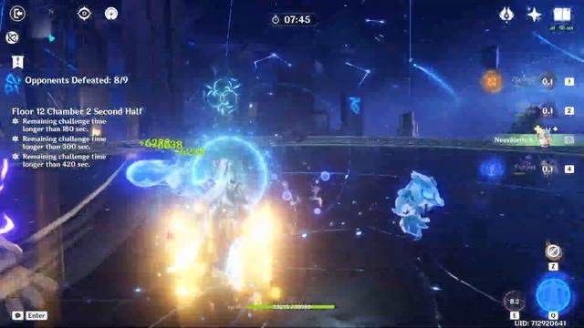 C1 Wriothesley Burn Melt & C0 Neuvillette Taser Hyper | Spiral Abyss 4.3 Floor 12 9⭐- Genshin Impac смотреть онлайн